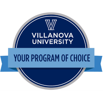 example of a Villanova digital badge credential