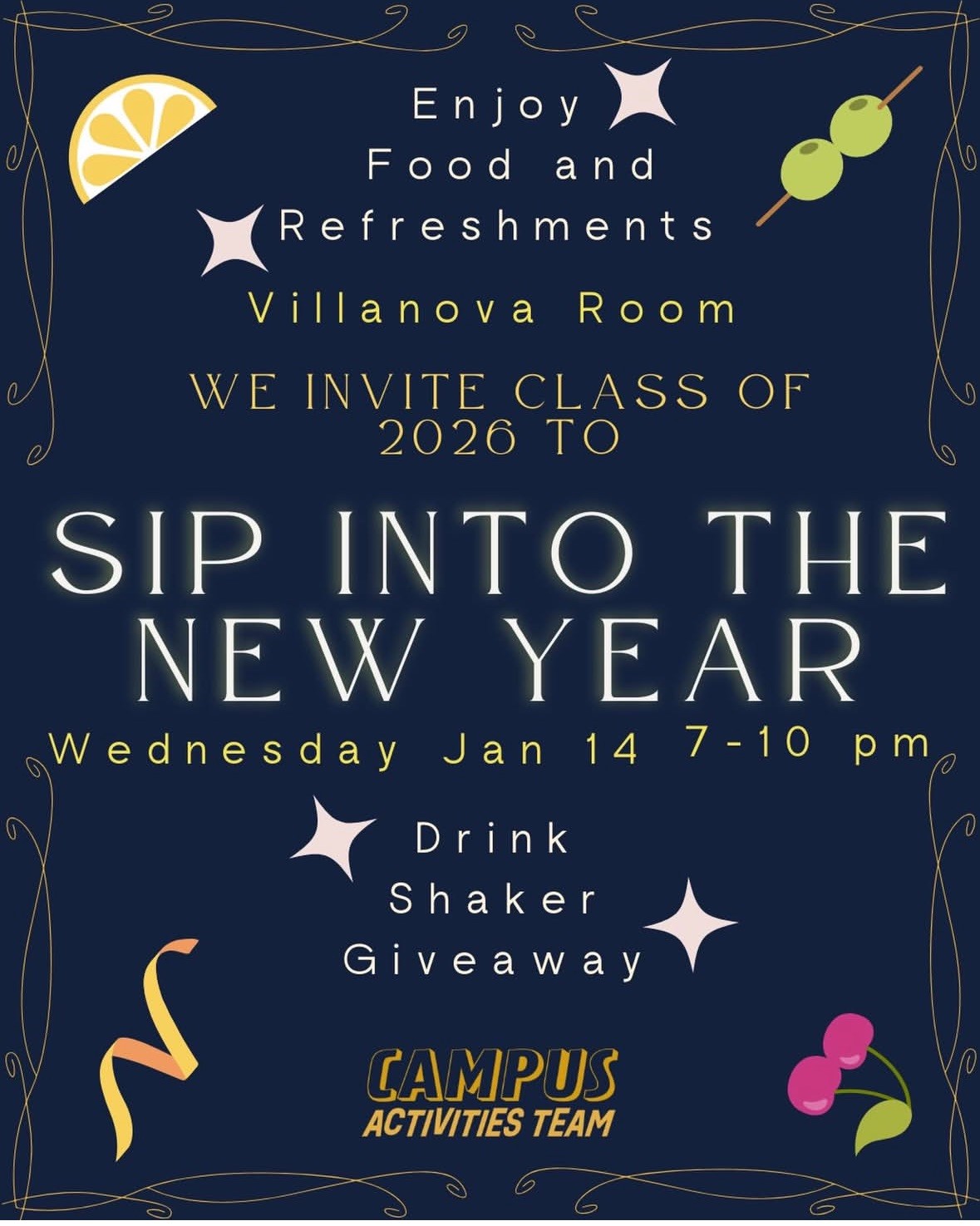 Sip into the New Year