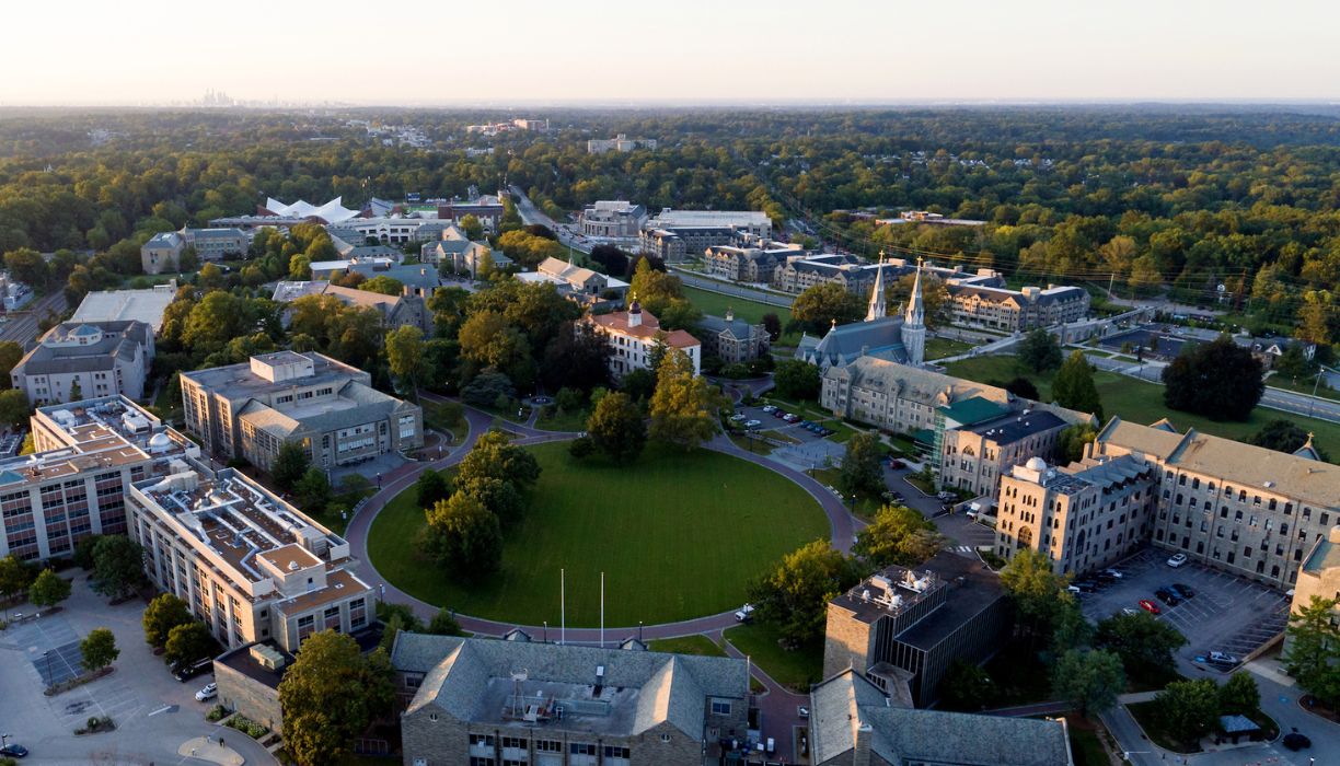 An Aerial View of Villanova