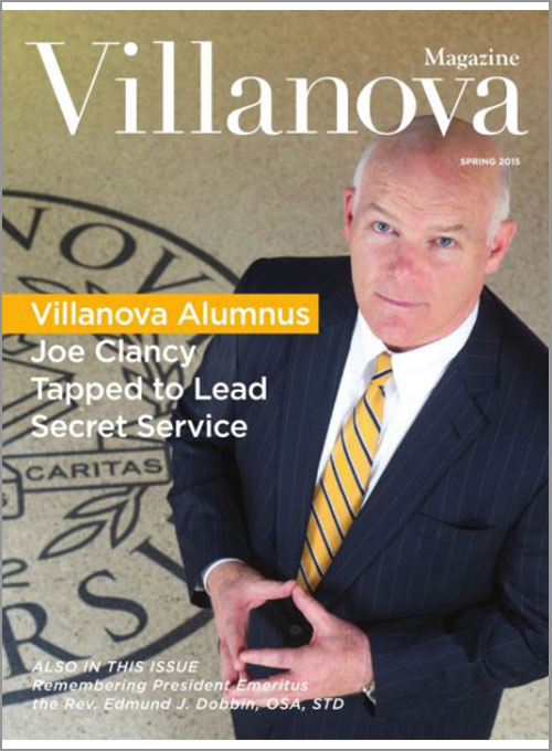 Cover of Villanova Magazine Spring 2015