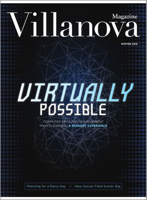 Cover of Villanova Magazine Winter 2015