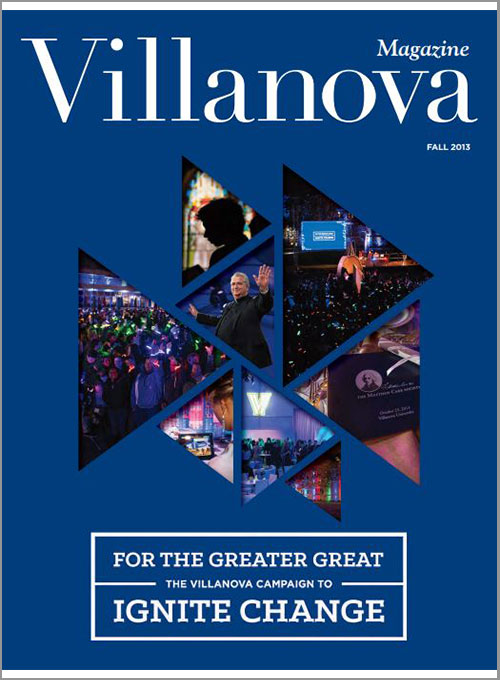 Cover of Villanova Magazine Fall 2013