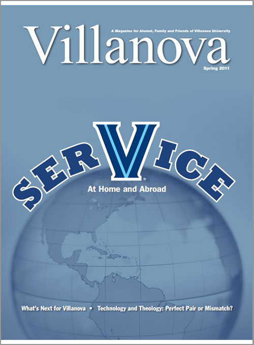 Cover of Villanova Magazine Spring 2011