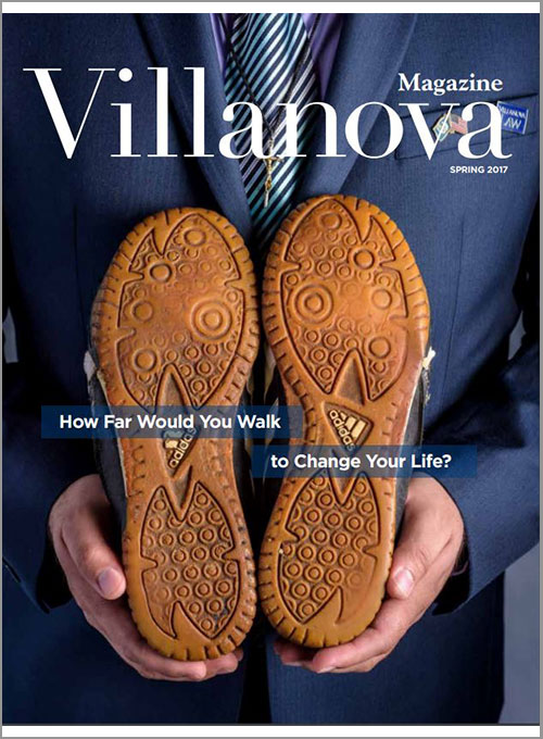 Cover of Villanova Magazine Spring 2017