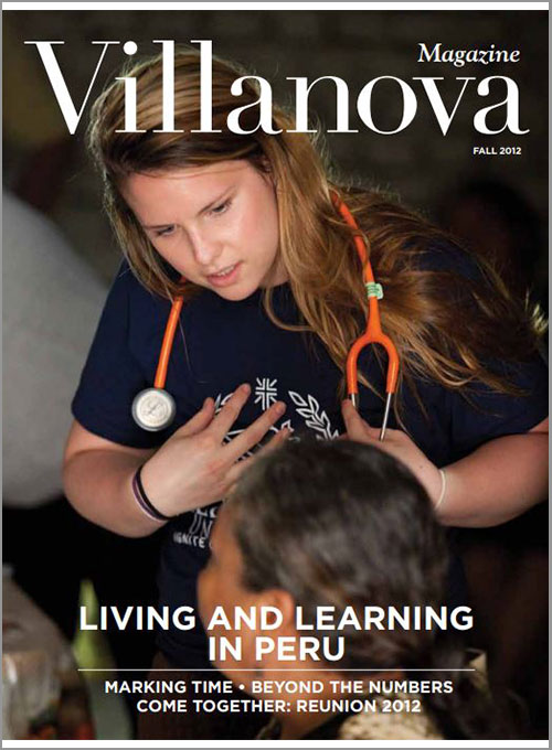 Cover of Villanova Magazine Fall 2012