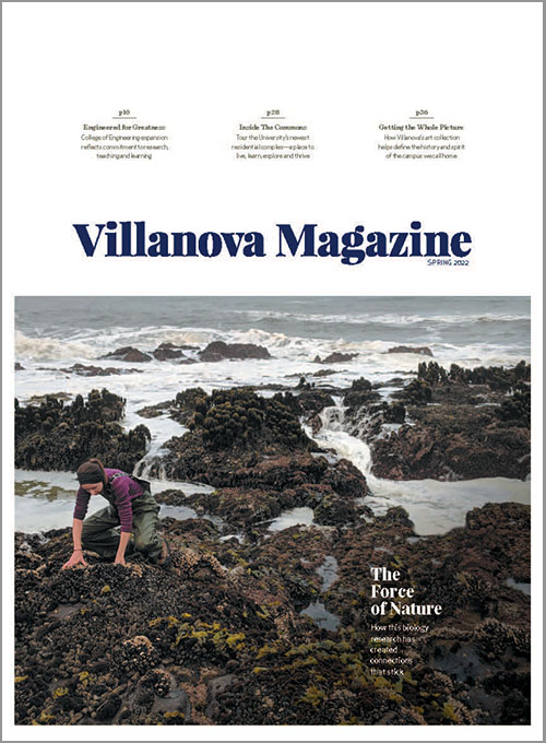 Cover of Villanova Magazine Spring 2022