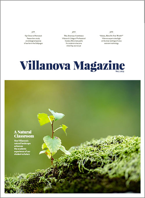 Cover of Villanova Magazine Fall 2023