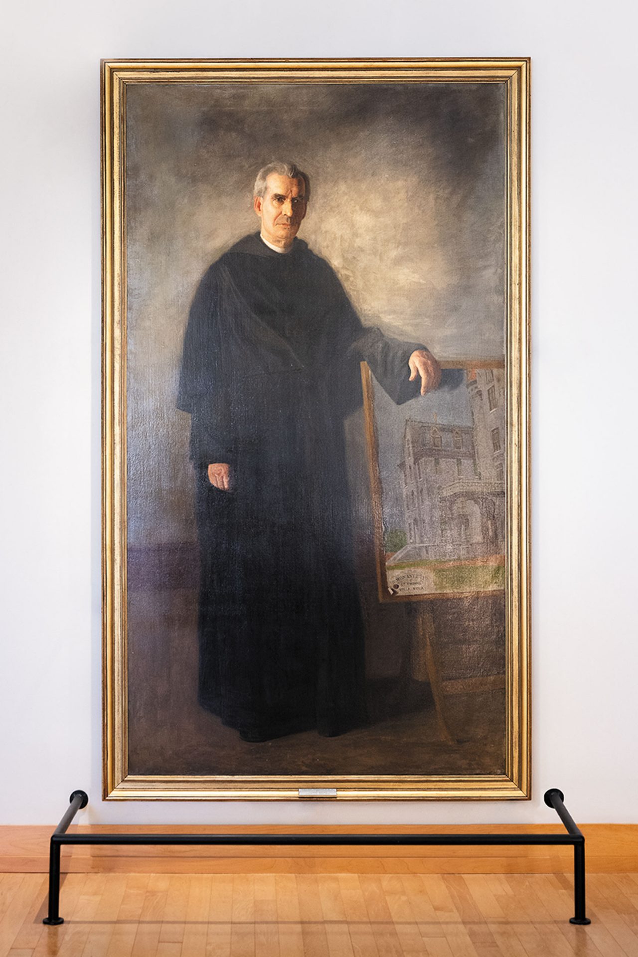 painted portrait of the Rev. John J. Fedigan
