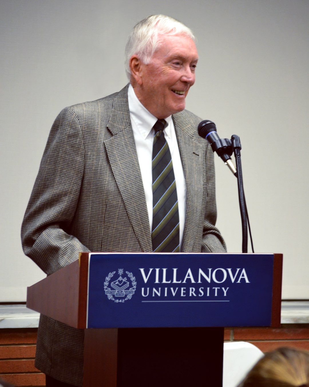 James Murphy, director emeritus and founder of Villanova’s Irish Studies Program.