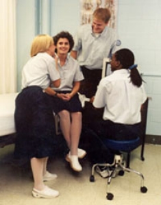 Nursing students, 1999.