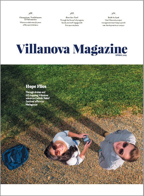 Cover of Villanova Magazine Spring 2019