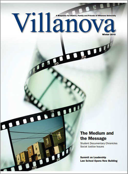 Cover of Villanova Magazine Winter 2010
